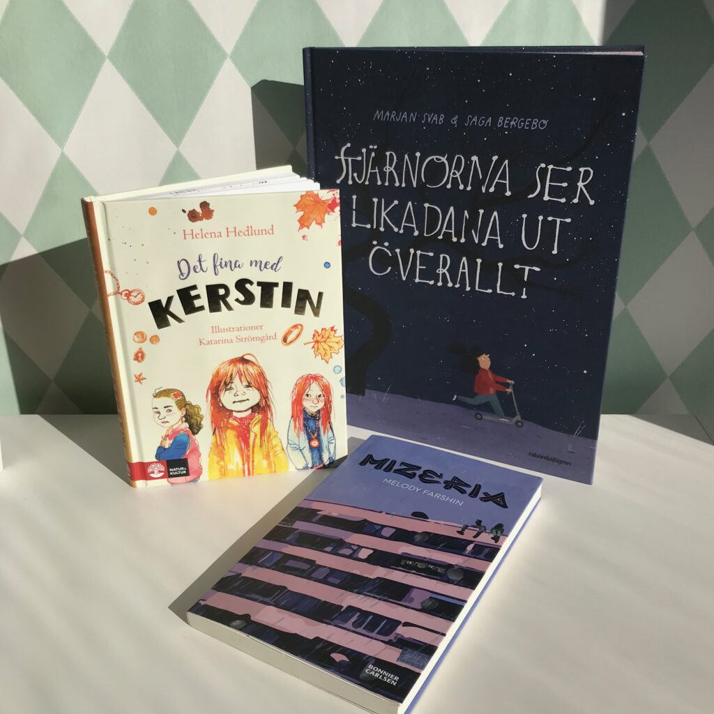Barnböcker, boktips. Debutanter 2018. Bilderbok, illustrerad kapitelbok och ungdomsbok.