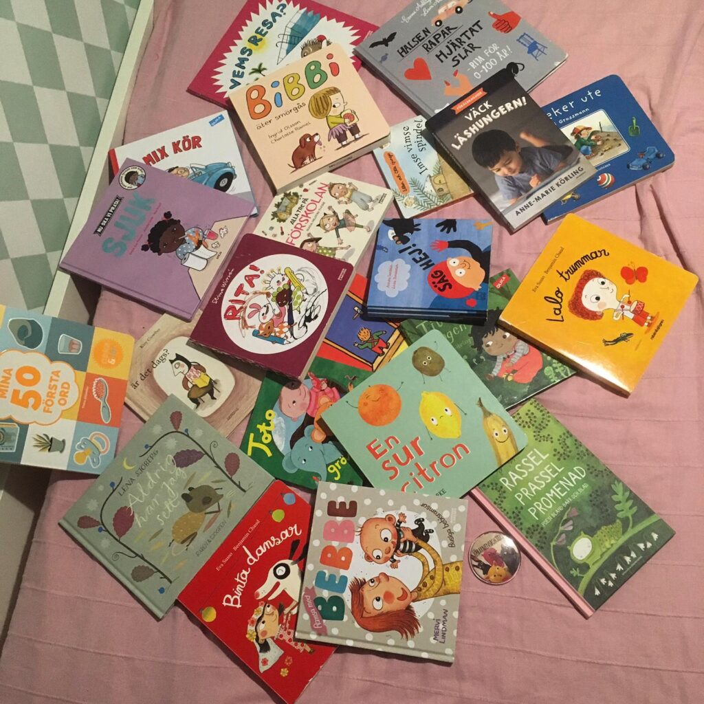 Boktips för småbarn, småbarnsböcker, bokprat på bvc.