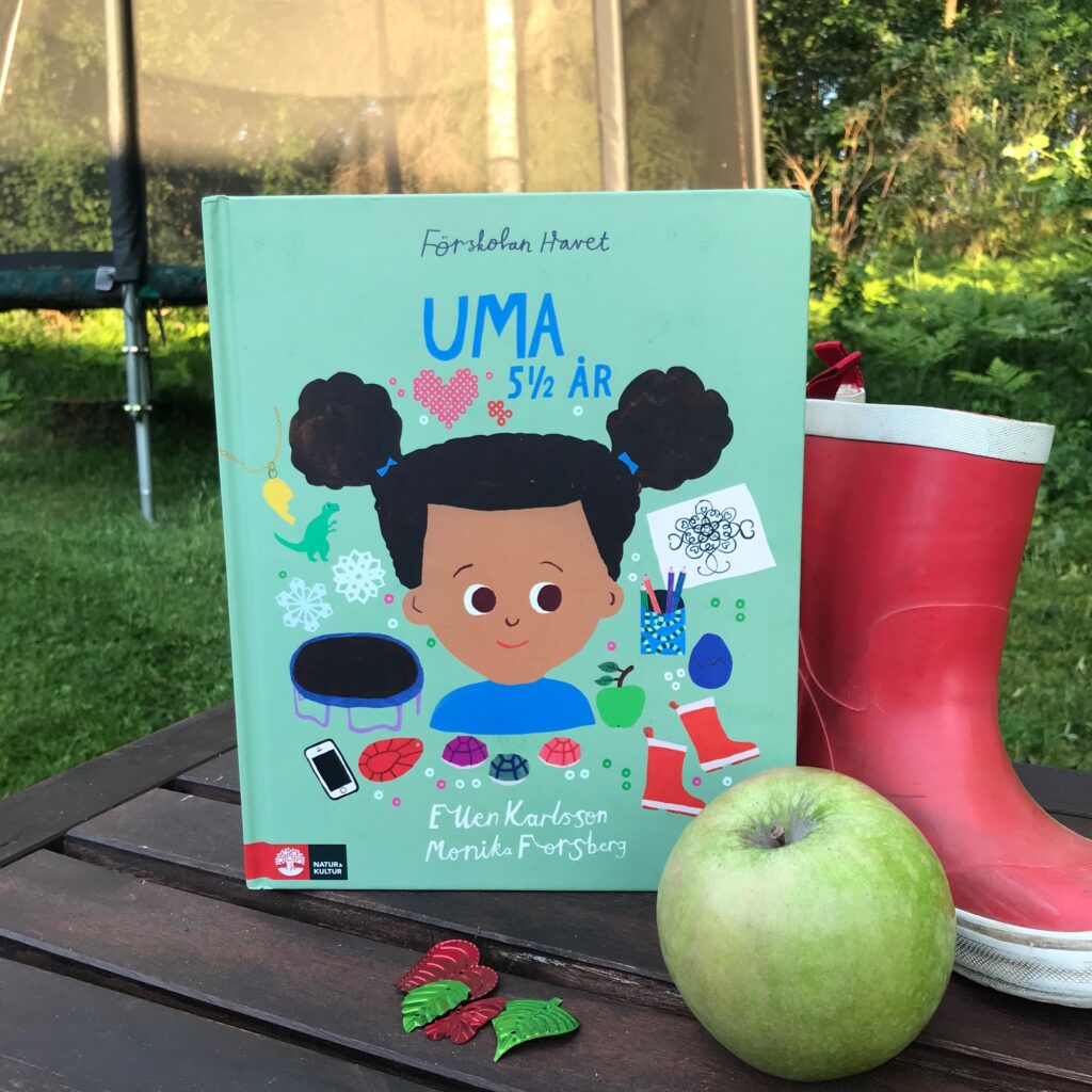 Boktips för förskolebarn: Uma 5 1/2 år av Ellen Karlsson och Monika Forsberg. 